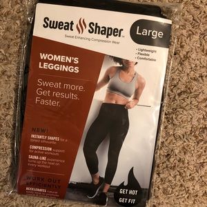 NWT Sweat Shaper Active Leggings